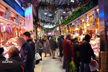Marché de Turin, Italie