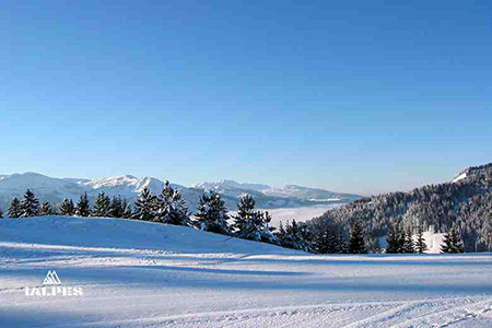 Station La Giettaz, Savoie